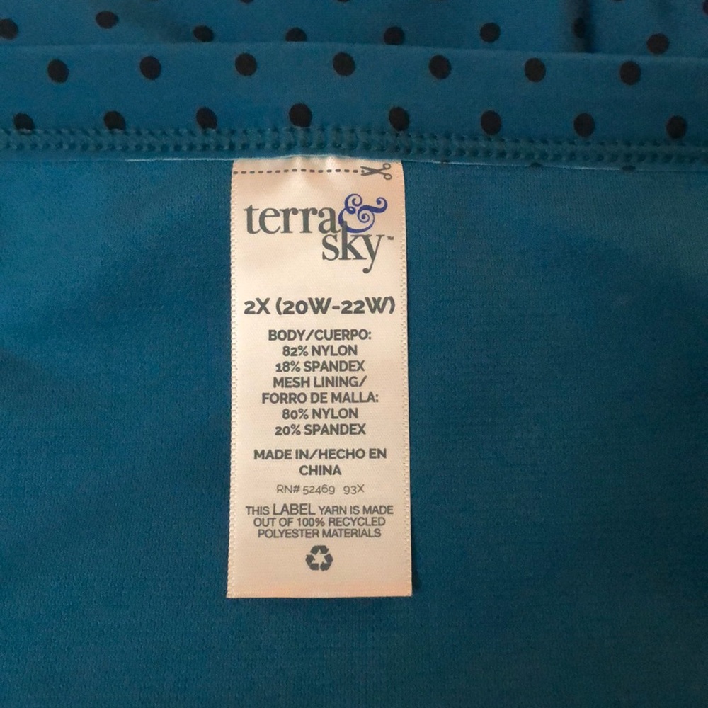 NWT Plus Size High Waist Swim Bikini Bottom - Picture 10 of 12